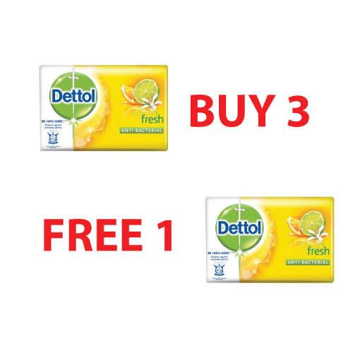 DETTOL CITRUS SOAP 75g B3G1